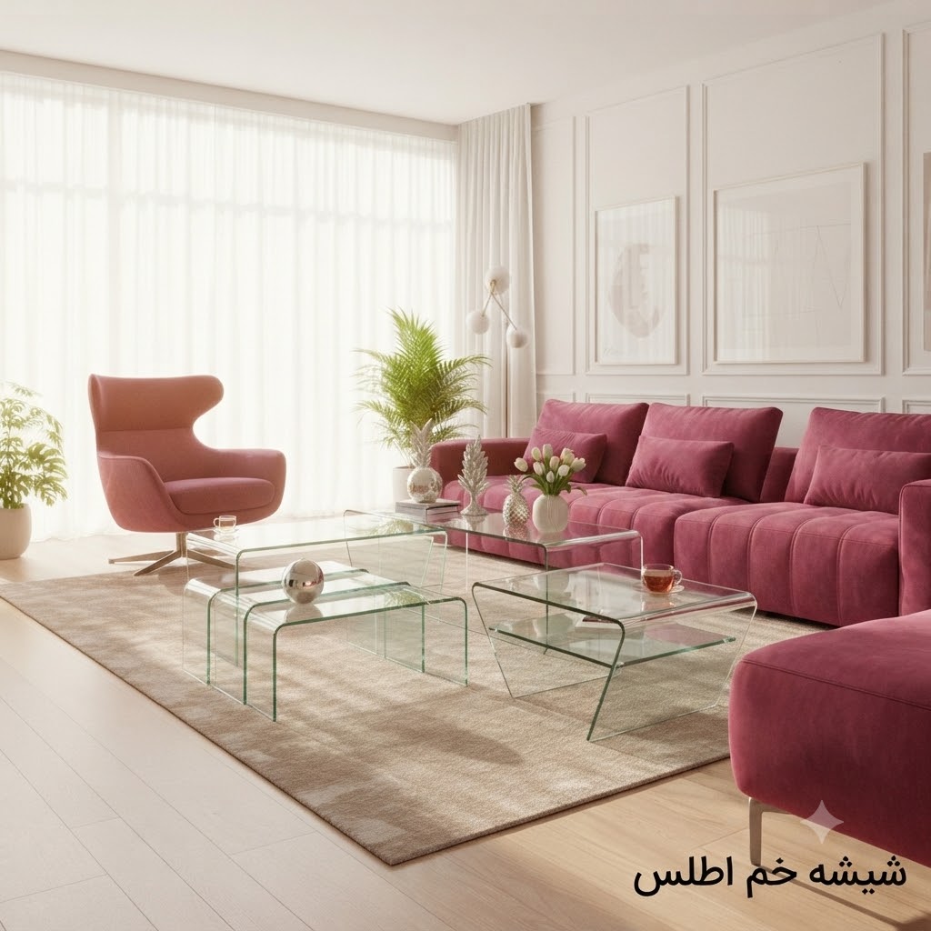 راهنمای جامع خرید و قیمت انواع میز جلو مبلی شیشه ای مدرن برای پذیرایی